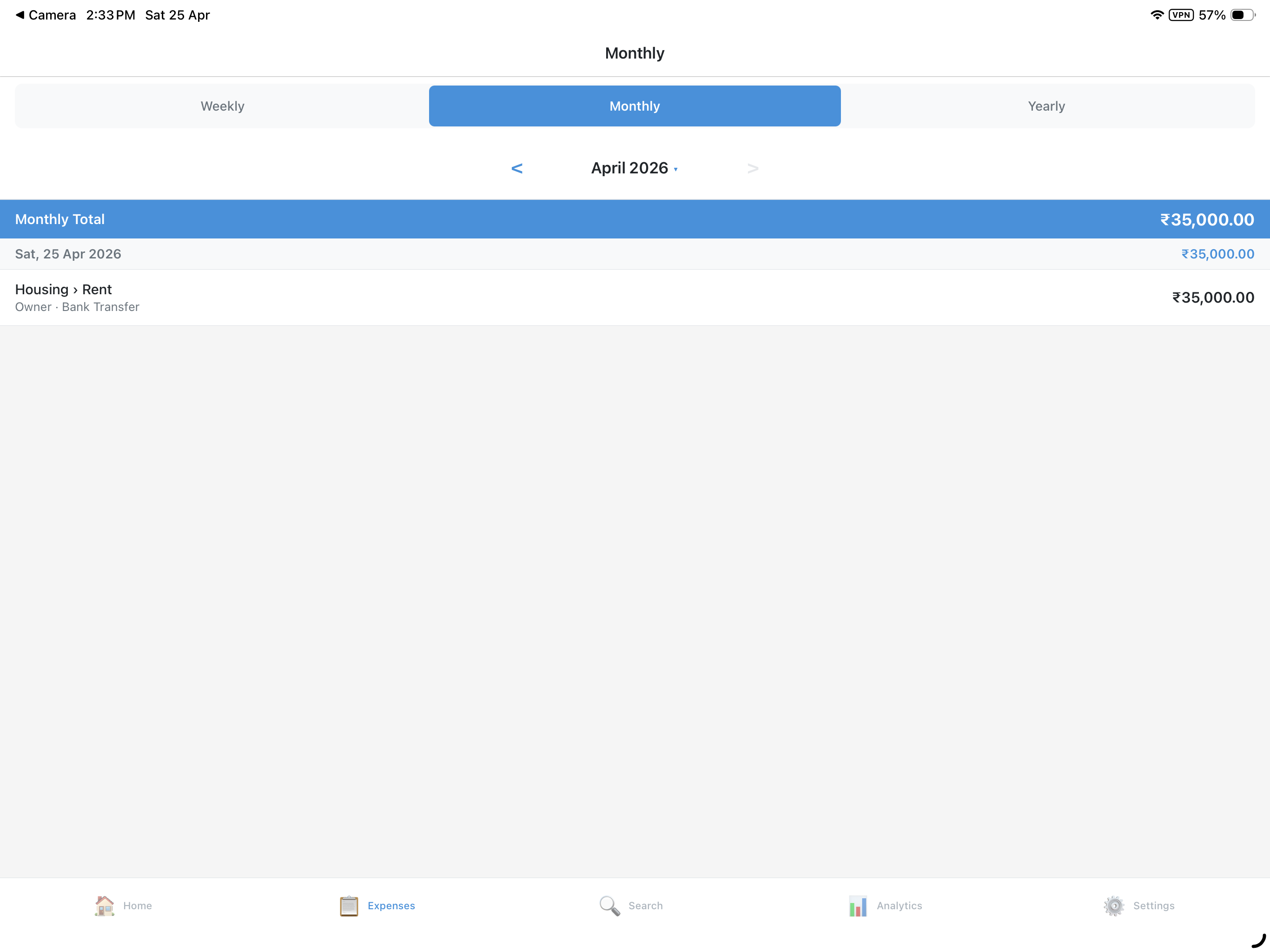 MySpends: Expense Manager