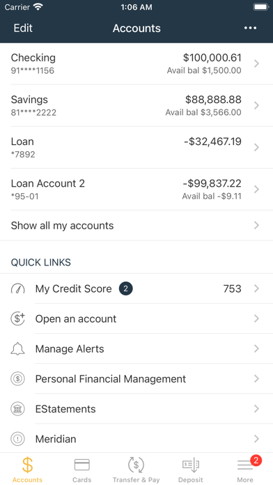 Bank of the Lowcountry Mobile Screenshot