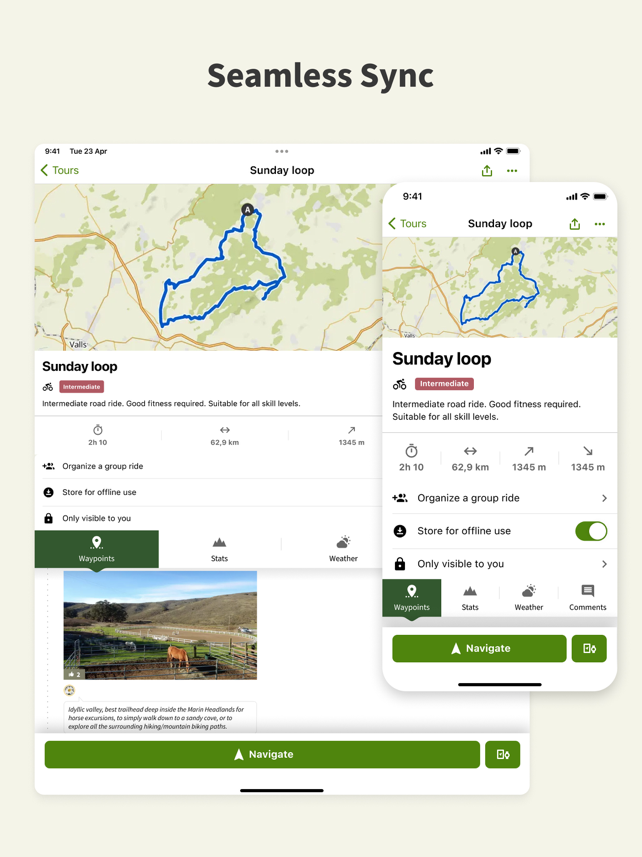komoot - Wandern und Radfahren Screenshot