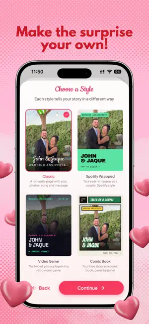LoveMemo - Surprise your love screenshot 4