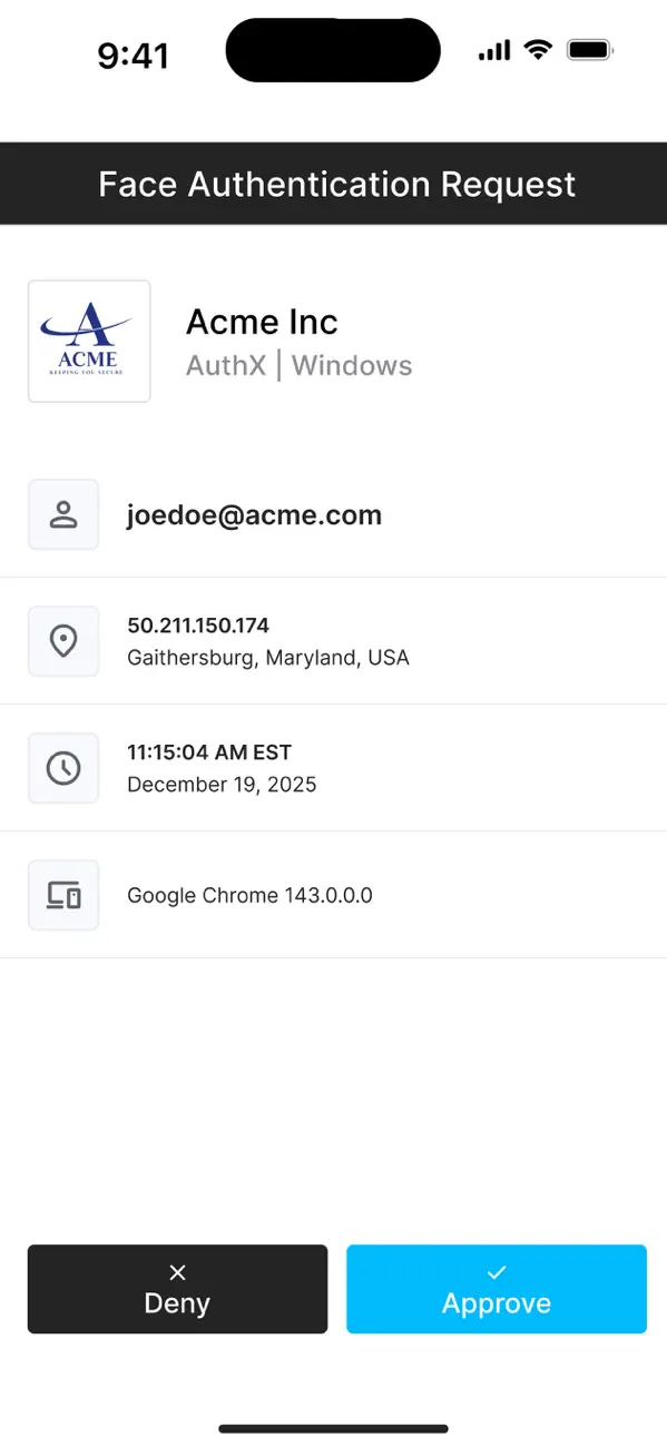 Screenshot #2 pour AuthX Authenticator