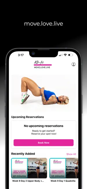 KD-fit screenshot 2