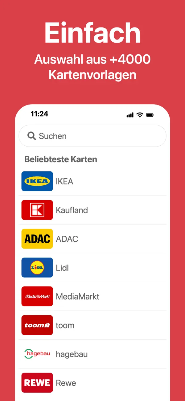 SuperCards: Kundenkarten App iPhone App Screenshot 4 – Shopping