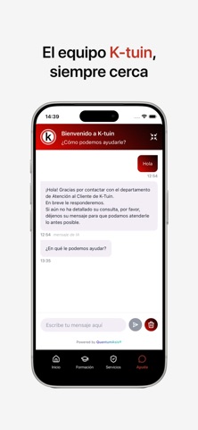 K-tuin App screenshot