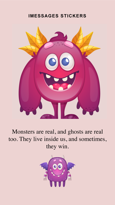 The Monster Stickers Pack Screenshot