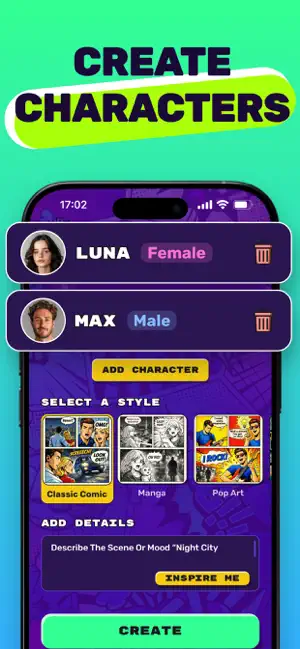 ComiX: AI Comics Book Maker screenshot 2