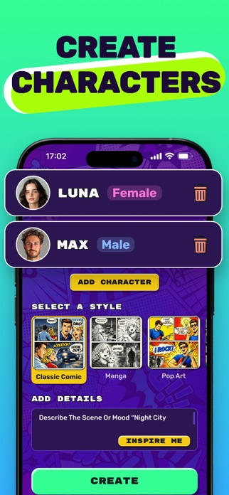 ComiX: AI Comics Book Maker Screenshot 2 of 7