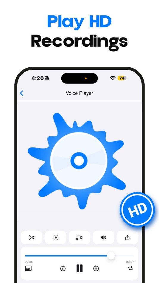 #2. Voice Recorder・Audio Recording (iOS) 由: UXGROUP L.L.C-FZ