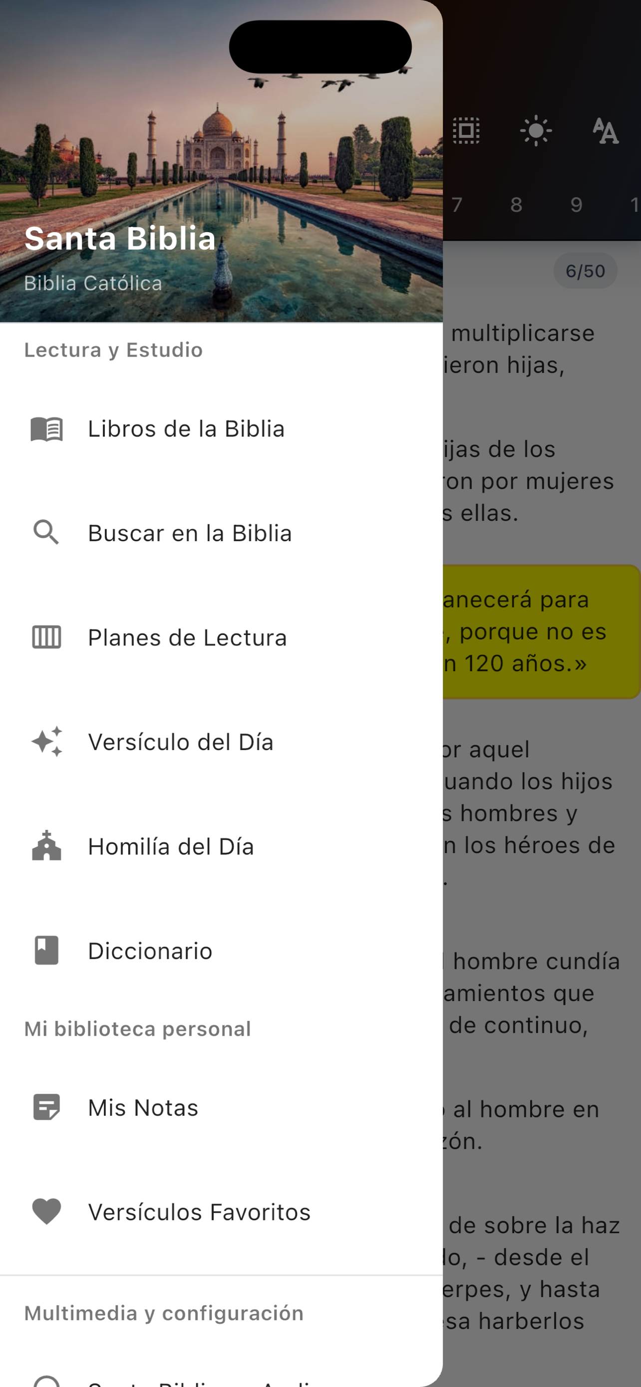 Santa Biblia Catolica Romana screenshot 8