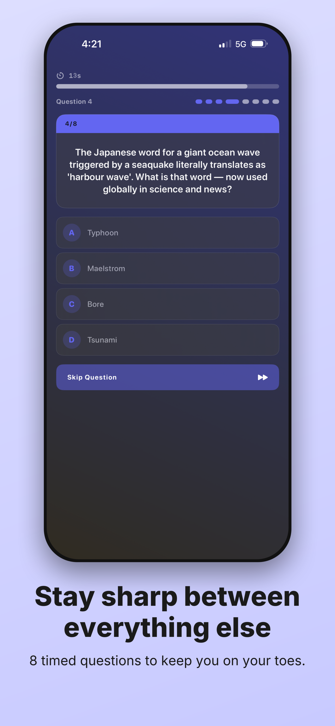 Octalect - Daily Trivia Quiz screenshot 3