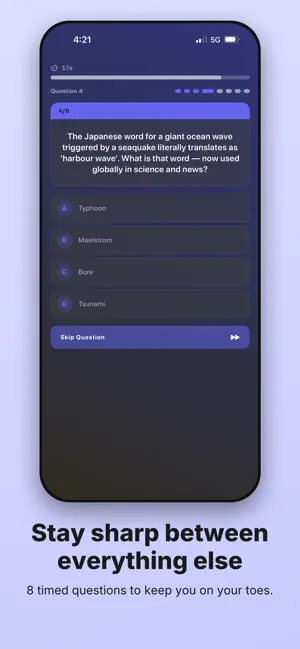 Octalect - Daily Trivia Quiz screenshot 3