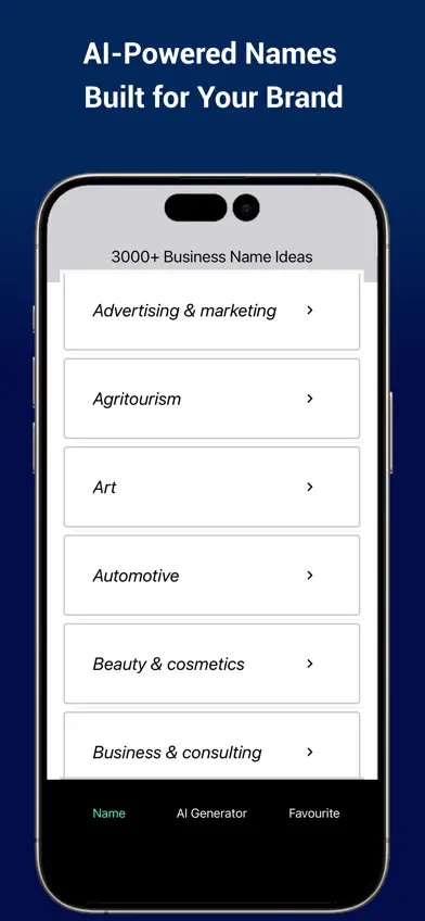 Al Business Name Generator Pro screenshot 2