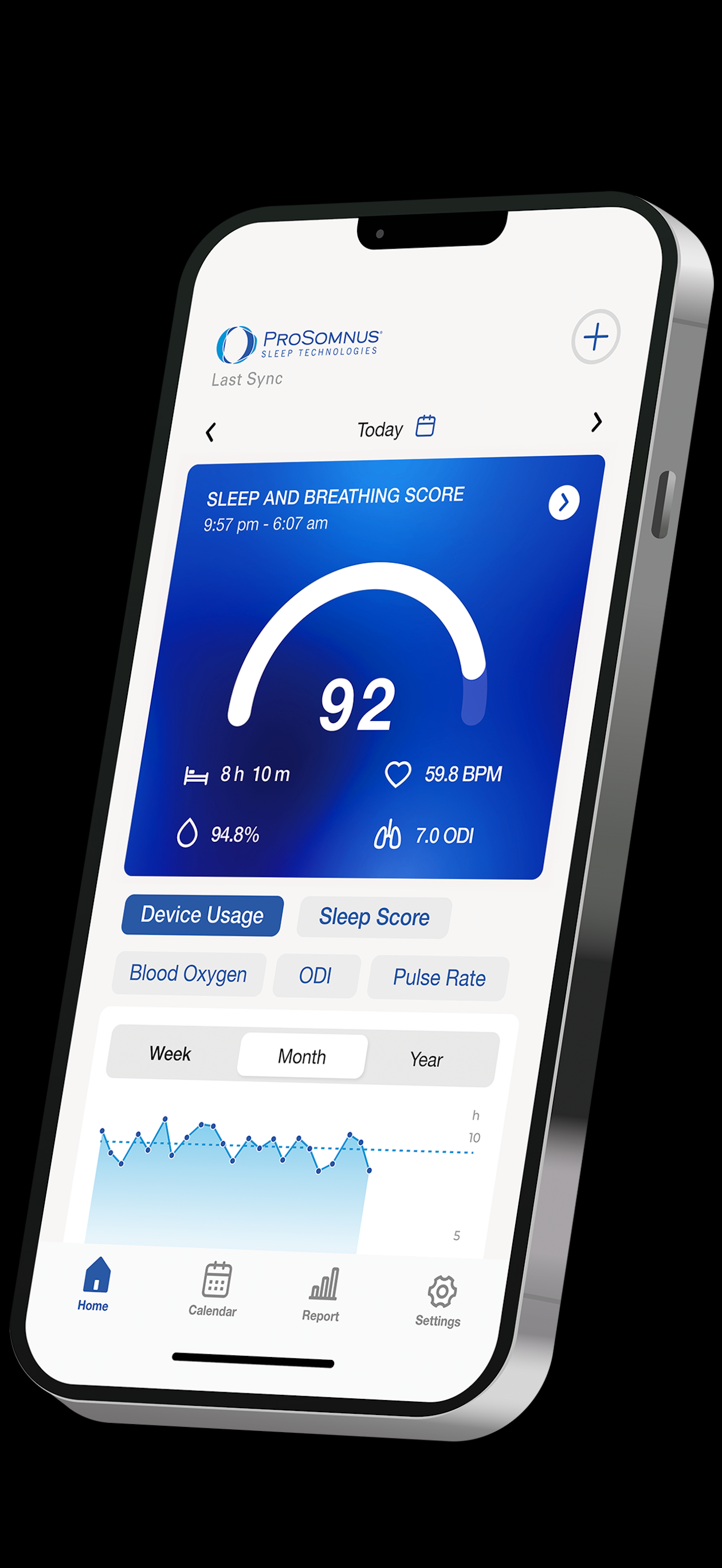 ProSomnus® Oxymetrx™ App screenshot 2