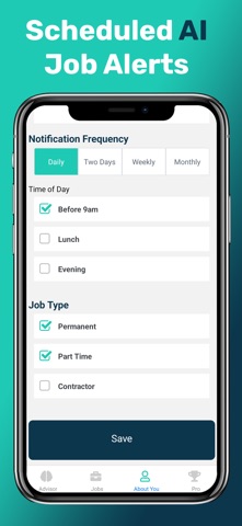 Careeria - AI Job Search Coach iPhone screenshot