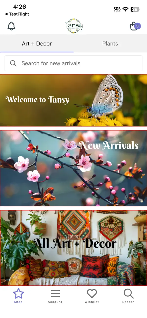 Screenshot #2 pour ShopTansy