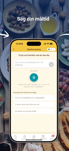 InstaCarb screenshot