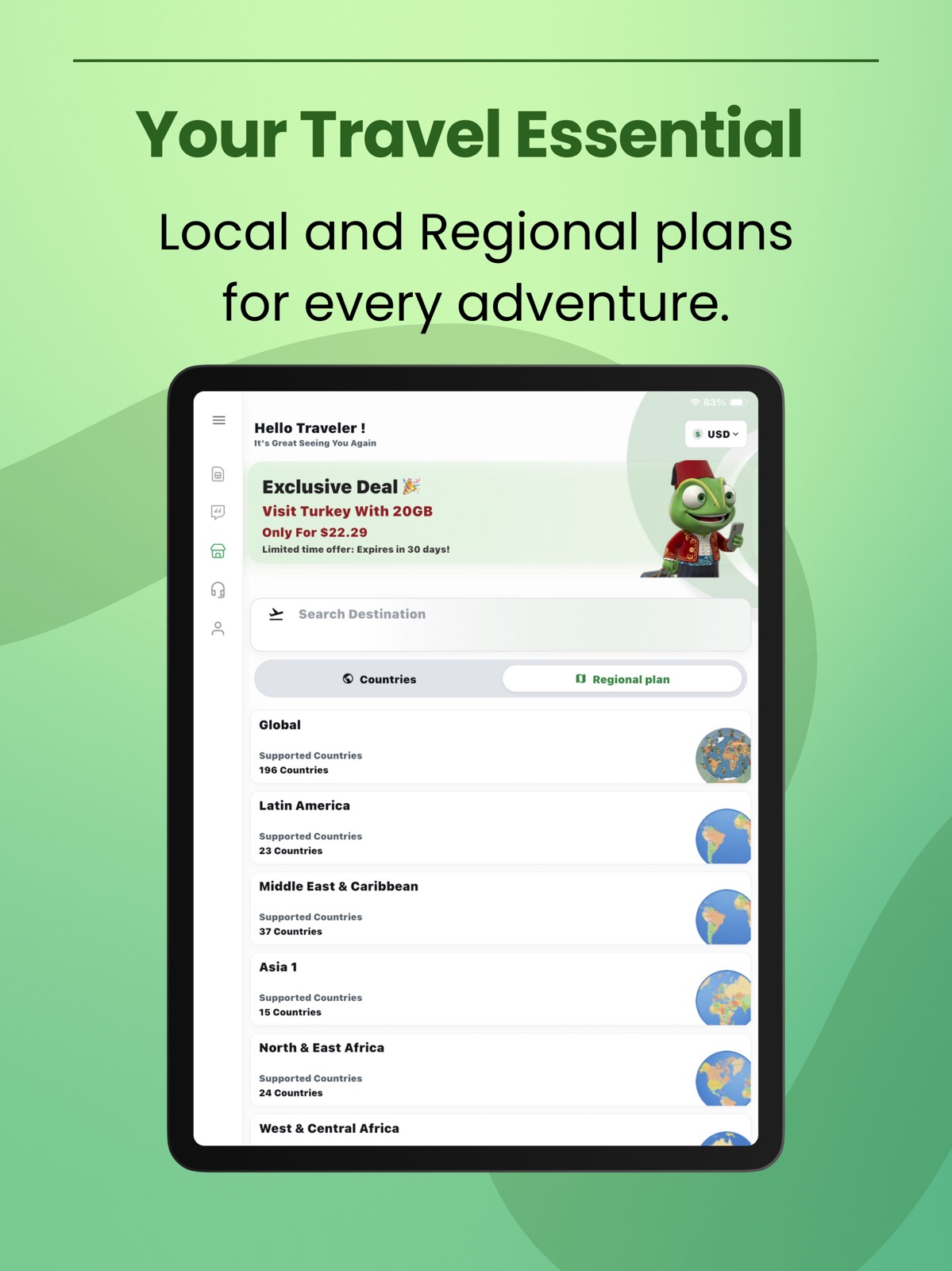Syla eSIM ipad screenshot 3