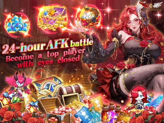 Idle Angels: Season of Legends iPad app afbeelding 5