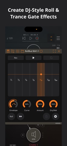 RollBud Trance Gate & Roll FX iPhone screenshot