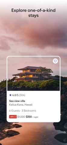 Vacation Rentals - HomeToGo iPhone screenshot