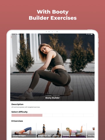 Busy Girl Workouts iPad screenshot
