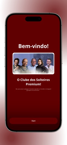 O Clube dos Solteiros iPhone screenshot