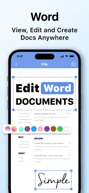Word Editor: Edit Documents® screenshot 2