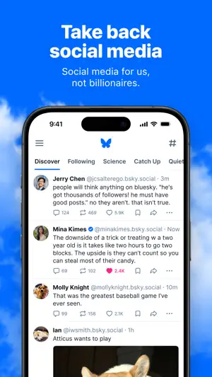 Bluesky Social screenshot 1