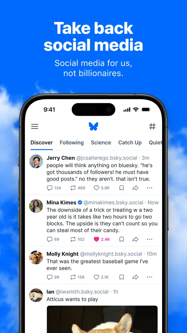 Bluesky Social Screenshot 1
