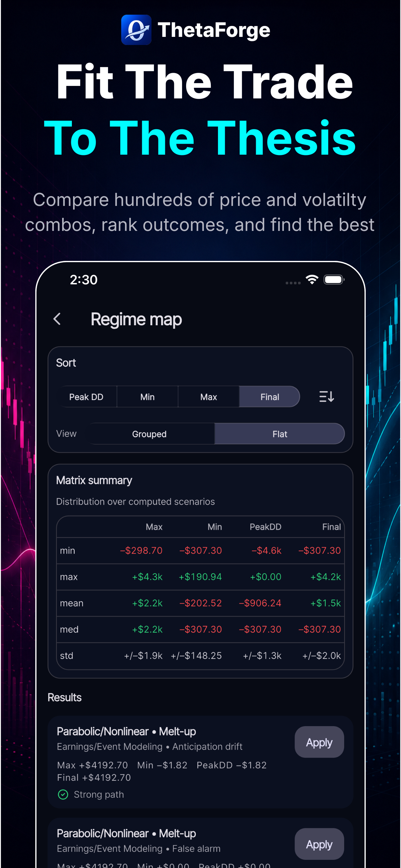 ThetaForge: Options Analyzer screenshot 8