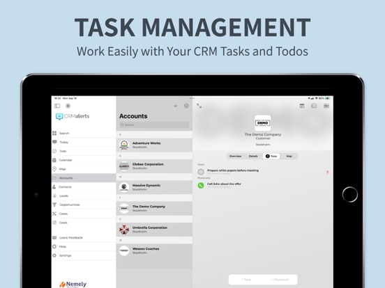 Screenshot #5 pour CRM Alerts