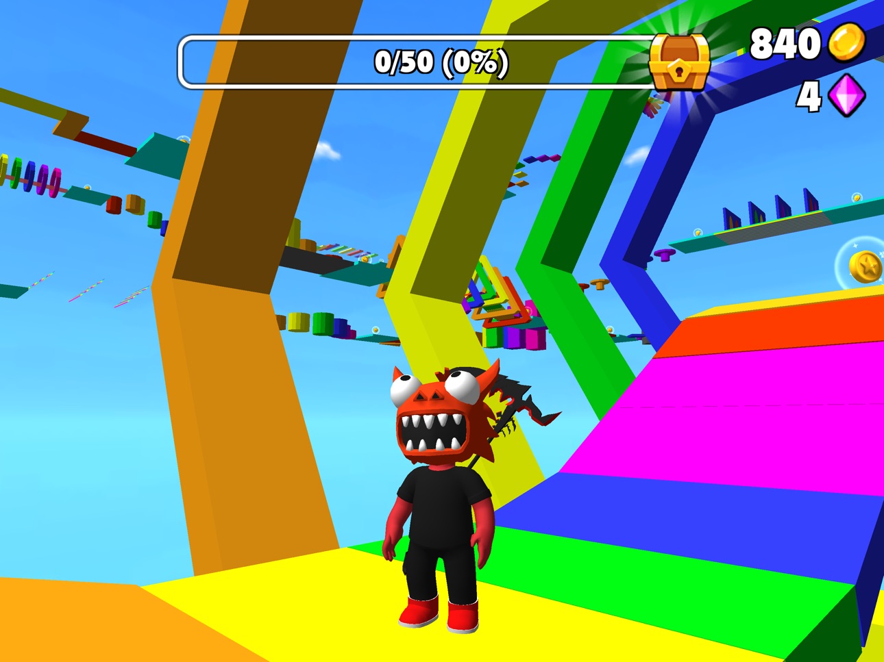 Screenshot 6 of Obby Parkour: Runner Game