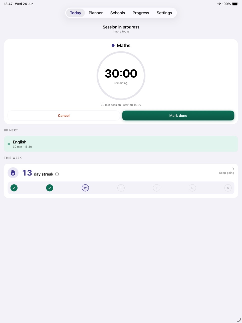 iPad screenshot