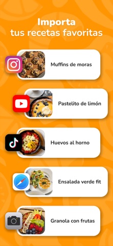 CookNest・Guarda tus recetas iPhone screenshot 2