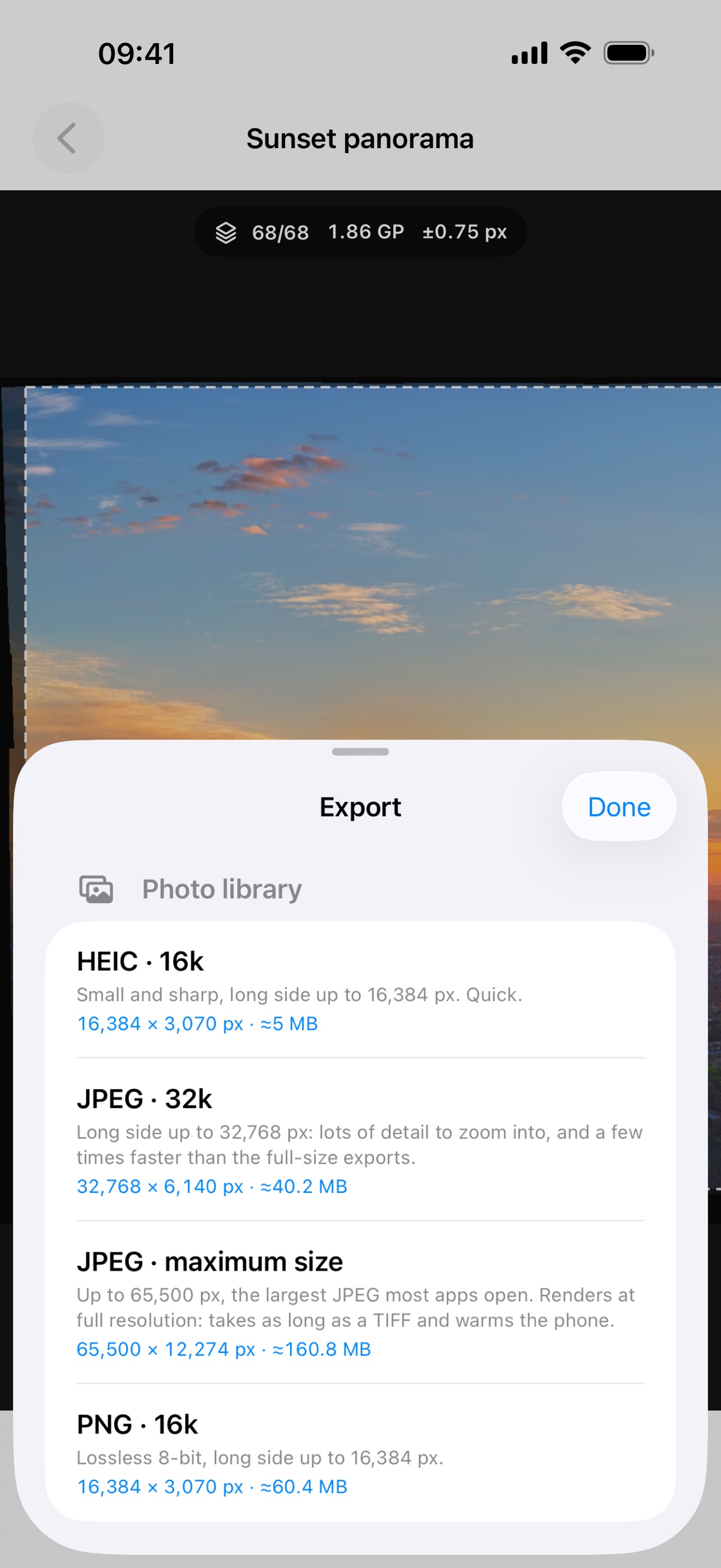 Screenshot 5 of Seamline: Panorama Stitcher