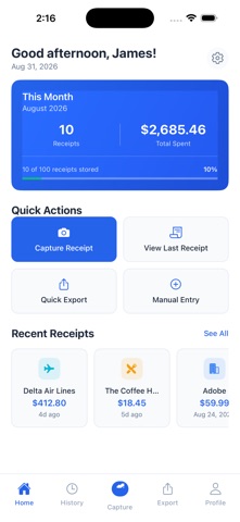 SnapTrack AI Screenshot 1 of 4