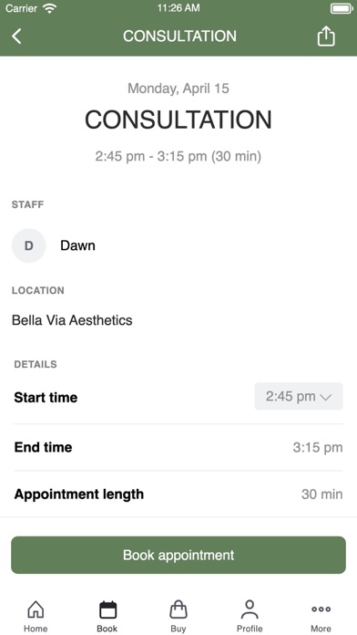 Screenshot #3 pour Bella Via Aesthetics