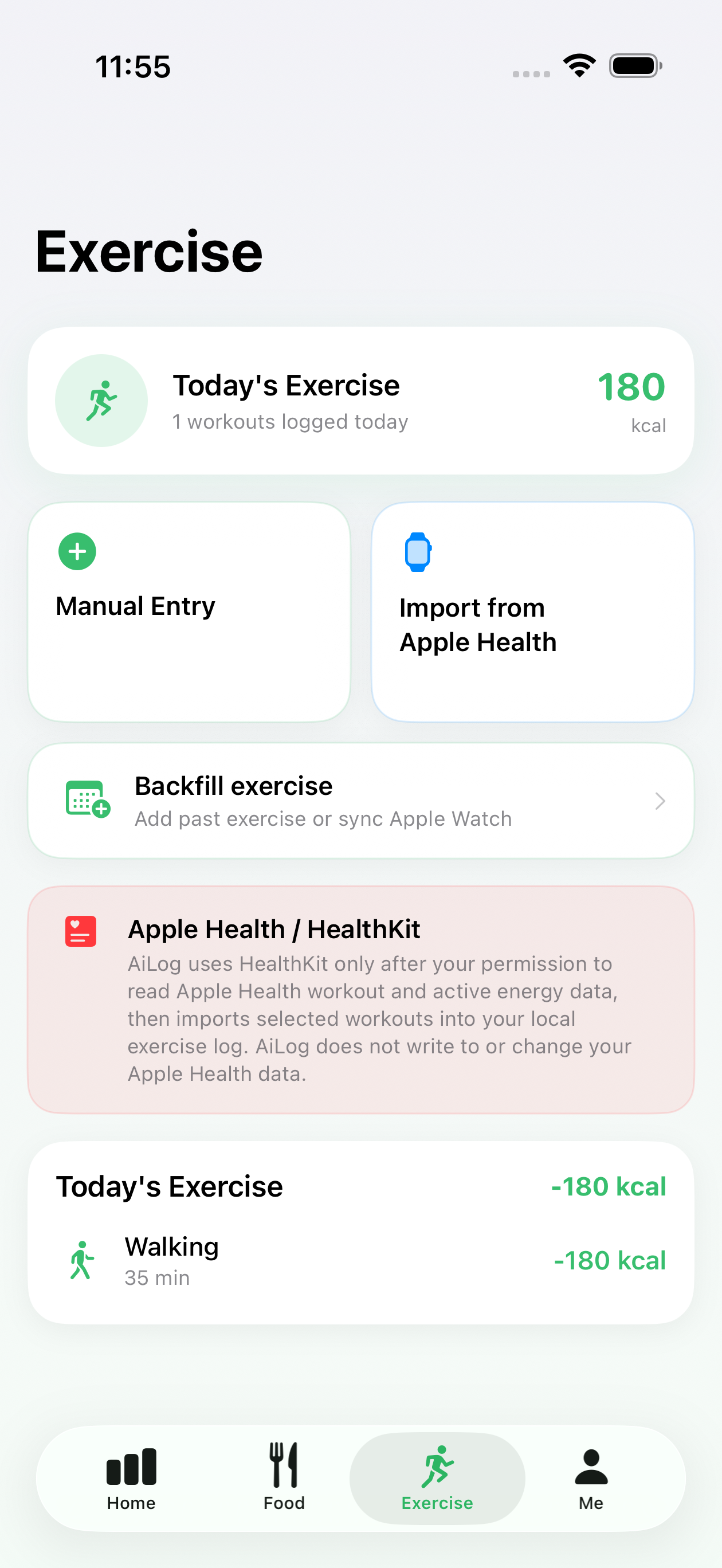 AiLog: AI Calorie Tracker screenshot 4