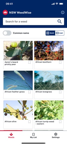 NSW WeedWise Screenshot 1 of 3