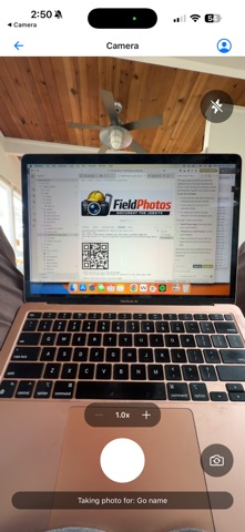 Field Photos App screenshot
