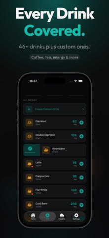 CaffeineMate: Caffeine Tracker Screenshot 8 of 10