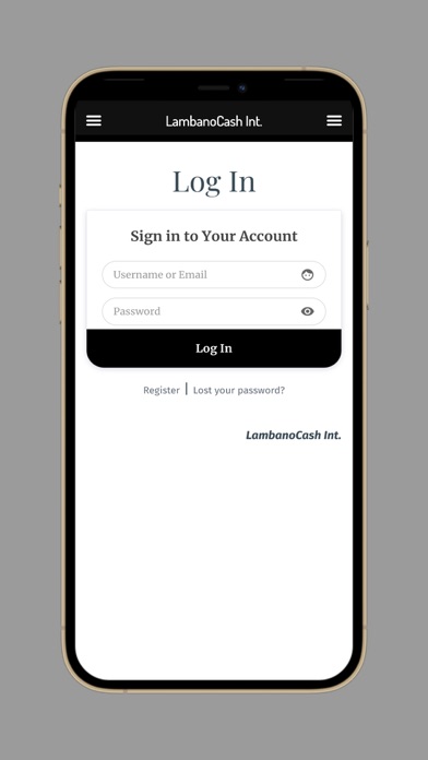 LambanoCash app screenshot
