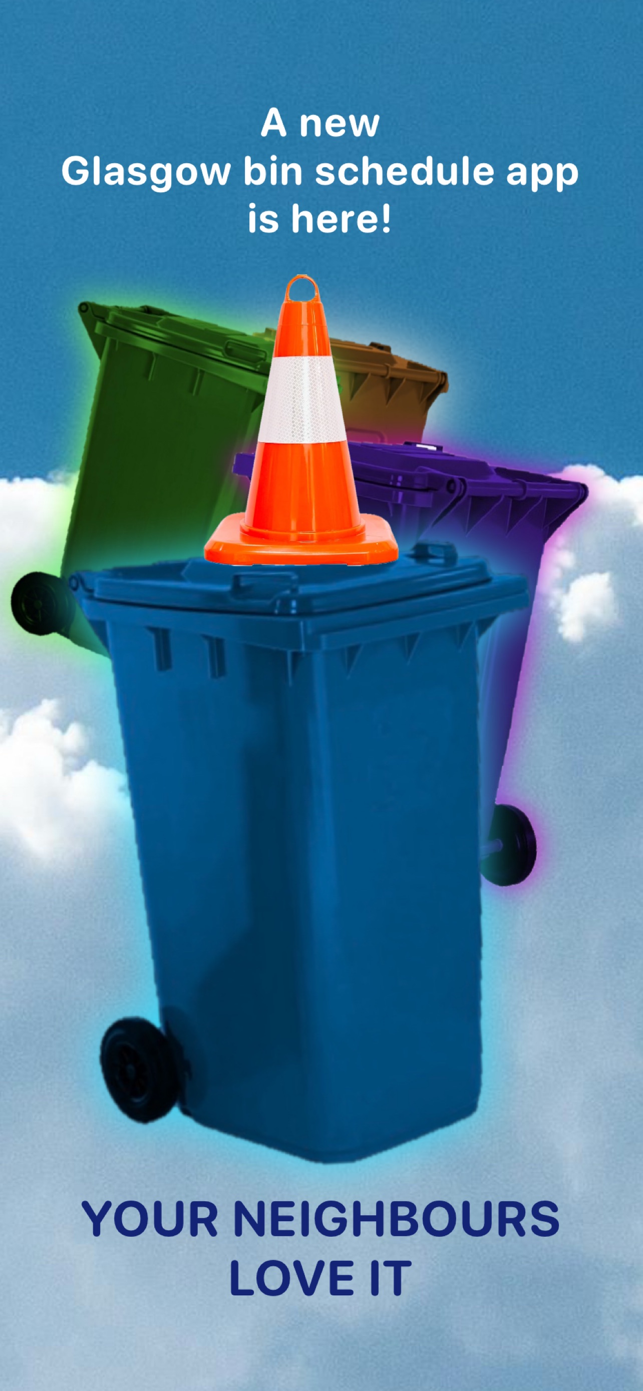 Screenshot 1 of Glasgow Bin Schedule