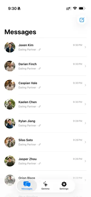 Gemholic: AI Companion Chat screenshot 2
