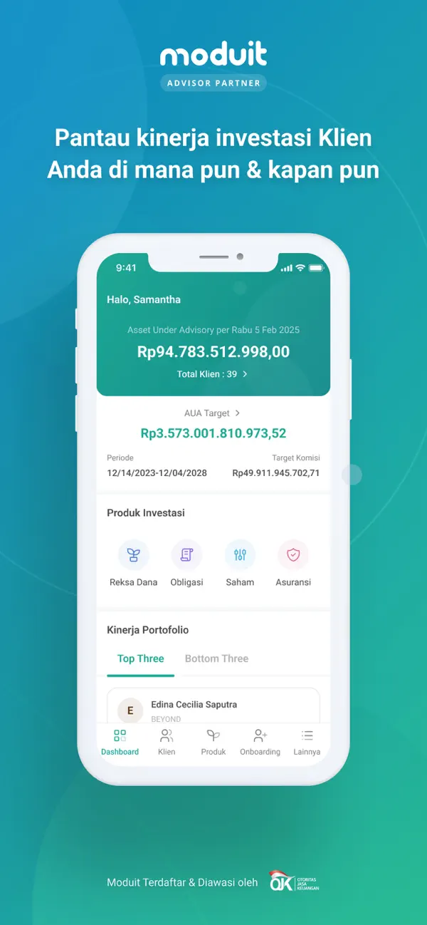 Screenshot #1 pour Moduit Advisor