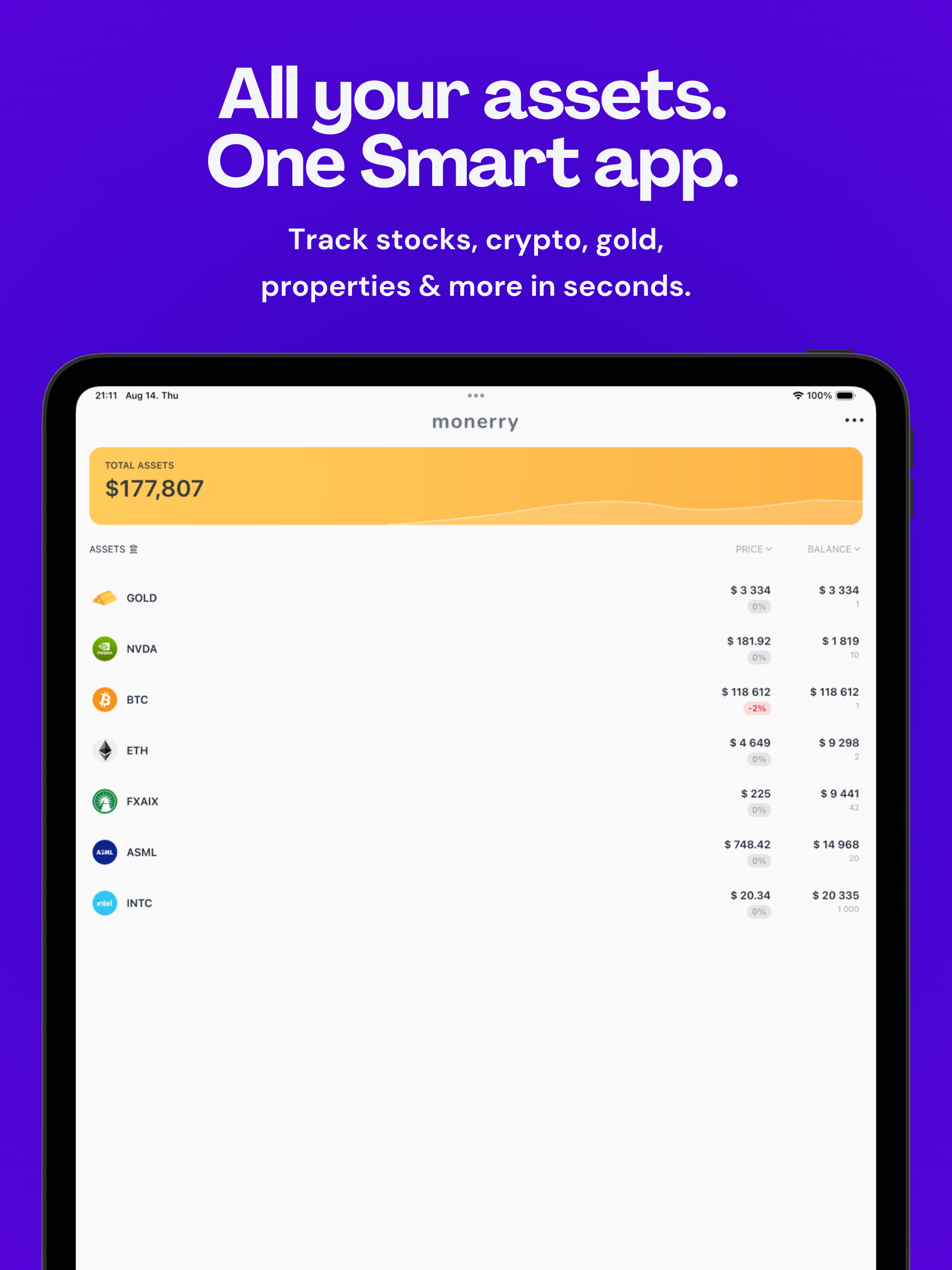 Monerry: Stock Tracker screenshot 6