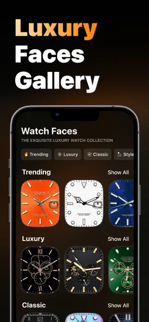 Clockly - Luxury Watch Faces screenshot 3