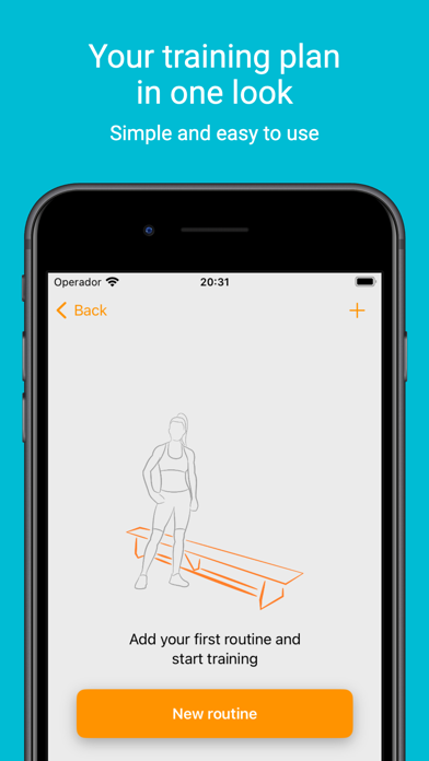 Screenshot 1 of MovyFit: Training routines App