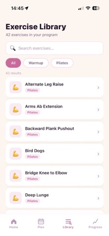 Pilates Power Pack iPhone screenshot