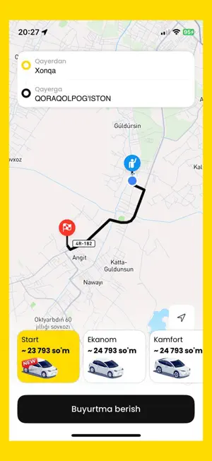 Minut Taxi screenshot 1